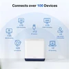 Maršrutizatorius TP-Link Mercusys AC1900 viso namų tinklo „Wi-Fi“ sistema | Halo H50G (2 vnt.) | 802.11ac | 600+1300 Mbit/s | Ethernet LAN (RJ-45) jungtys 3 | Tinklelio palaikymas Taip | MU-MiMO Taip | Nėra mobiliojo plačiajuosčio ryšio