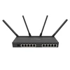 MikroTik | RB4011iGS+5HacQ2HnD-IN | 802.11ac | 10/100/1000 Mbit/s | Ethernet LAN (RJ-45) jungtys 10 | Mesh Support No | MU-MiMO Yes | No mobile broadband