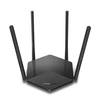 Mercusys AX1500 WiFi 6 Maršrutizatorius | MR60X | 802.11ax | 1201+300 Mbit/s | 10/100/1000 Mbit/s | Ethernet LAN (RJ-45) jungtys 2 | Tinklelio atramos Nr. | MU-MiMO Taip | Nėra mobiliojo plačiajuosčio ryšio | Antenos tipas Išorinė