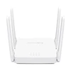 „Mercusys“ | AC1200 belaidis dviejų dažnių maršrutizatorius | AC10 | 802.11ac | 300+867 Mbit/s | 10/100 Mbit/s | Ethernet LAN (RJ-45) jungtys 2 | Tinklo palaikymas: Ne | MU-MiMO: Taip | Ne, mobilusis plačiajuostis ryšys: Ne | Antenos tipas: 4 fiksuotos | Ne