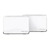 Mercusys | BE3600 Whole Home Mesh Wi-Fi 7 System | Halo H27BE (2-pack) | 802.11ax | Ethernet LAN (RJ-45) jungtys 1 | Mesh Support Yes | MU-MiMO No | No mobile broadband