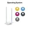 Mercusys | Didelio stiprumo belaidis USB adapteris | MW300UH