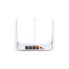 TP-Link „Mercusys Wireless N“ maršrutizatorius | MW305R | 802.11n | 300 Mbit/s | 10/100 Mbit/s | Ethernet LAN (RJ-45) jungtys 3 | Palaikomas tinklelis: Ne | MU-MiMO: Ne | Ne, mobilusis plačiajuostis ryšys: Ne | Antenos tipas: 3 fiksuotos | Ne