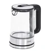Mesko | Virdulys | MS 1301b | Electric | 1850 W | 1.7 L | Glass | 360° rotational base | Juodas