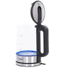 Mesko | Virdulys | MS 1301b | Electric | 1850 W | 1.7 L | Glass | 360° rotational base | Juodas