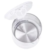 Mesko | Virdulys | MS 1301w | Electric | 1850 W | 1.7 L | Glass | 360° rotational base | Baltas