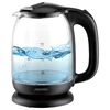 Mesko | Virdulys | MS 1302b | Electric | 2200 W | 1.7 L | Glass | 360° rotational base | Juodas