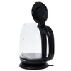 Mesko | Virdulys | MS 1302b | Electric | 2200 W | 1.7 L | Glass | 360° rotational base | Juodas