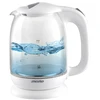 Mesko | Virdulys | MS 1302w | Elektrinis | 2200 W | 1,7 l | Stiklas | 360° sukamasis pagrindas | Baltas