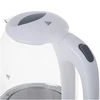 Mesko | Virdulys | MS 1302w | Elektrinis | 2200 W | 1,7 l | Stiklas | 360° sukamasis pagrindas | Baltas