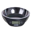 Adler Mesko | Virtuvinės svarstyklės with a bowl | MS 3164 | Maximum weight (capacity) 5kg | Graduation 1 g | Ekranas type LCD | Juodas