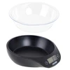 Adler Mesko | Virtuvinės svarstyklės with a bowl | MS 3164 | Maximum weight (capacity) 5kg | Graduation 1 g | Ekranas type LCD | Juodas