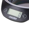 Adler Mesko | Virtuvinės svarstyklės with a bowl | MS 3164 | Maximum weight (capacity) 5kg | Graduation 1 g | Ekranas type LCD | Juodas