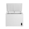 Midea Šaldiklis | MDRC405FEE01 | Energy efficiency class E | Chest | Free standing | Height 85 cm | Total net capacity 290 L | Baltas