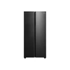 Midea Šaldytuvas | MDRS619FIE45 | Energy efficiency class Class E | Free standing | Height 177.5 cm | Side by Side | No Frost system | Šaldytuvas net capacity 271 L | Šaldiklis net capacity 189 L | Ekranas | 41 dB | Dark inox