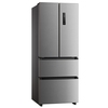 Midea Šaldytuvas | MERF402FIE02 | Energy efficiency class E | Free standing | Combi | Height 178 cm | No Frost system | Šaldytuvas net capacity 244 L | Šaldiklis net capacity 147 L | Ekranas | 41 dB | Nerūdijantis plienas