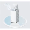 Midea | Skalbimo mašina | MF100T60B/W-HR | Energy efficiency class A | Top loading | Skalbimo talpa 6kg | 1200 RPM | Gylis 61 cm | Plotis 40 cm | Ekranas | LED | Steam function | Baltas