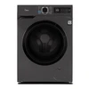 Midea | Skalbimo mašina | MF110W60/T-HR | Energy efficiency class D | Front loading | Skalbimo talpa 6kg | 1000 RPM | Gylis 40 cm | Plotis 59.5 cm | Ekranas | LED | Sidabrinis