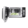 Mikrobangų krosnelė Caso | Ceramic Inverter Microwave | MI 30 | Free standing | 30 L | 1000 W | Grilis | Juodas