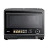 Mikrobangų krosnelė Midea Microwave orkaitė | MSO25H | Free standing | 1000 W | Convection | 25 L | Grilis | Juodas
