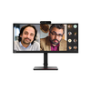 Monitorius Lenovo | ThinkVision | P34w-20 | 34.14 " | 21:9 | 60 Hz | 4 ms | 3440 x 1440 | 300 cd/m² | HDMI jungtys quantity 2 | Juodas | Garantija 36 mėn.
