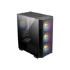 Kompiuterio korpusas MSI MAG FORGE M100R, Juodas, Micro ATX Tower