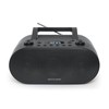 Muse Mūza | Nešiojamas radijas su Bluetooth ir USB prievadu | M-35 BT | AUX in | Juodas