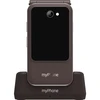 „myPhone Harmony LTE Praline“ kolekcija | Rudas | 2,8+1,44 colio | IPS | 48 MB | 128 MB | Viena SIM | „MicroSD“ | 3G | „Bluetooth“ | 5.1 | Pagrindinės kameros raiška 2 MP | 1300 mAh