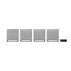 Namų kino sistema Sony | Home Audio System | HT-A9M2 Bravia Theatre Quad | Gray | Bluetooth | Belaidė jungtis