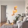 Sieninis šviestuvas Nanoleaf | Elementų medžio išvaizdos šešiakampių išplėtimo paketas (3 panelės) | Šaunus Baltas + Šiltas Baltas