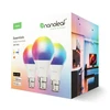 Nanoleaf Essentials Smart A60 lemputė B22 Matter 9W 806Lm RGBCW 2700-6500K, 3vnt pakuotė | Nanolapis | Nanoleaf Essentials Smart A60 lemputė B22 Matter 9W 806Lm RGBCW 2700-6500K, 3vnt pakuotė | B22 | 8,5 W | RGBCW | Bluetooth, siūlai