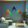 Nanoleaf | Formos Juodas Šešiakampis Išplėtimo rinkinys (3 panelės) | 42 W | WiFi