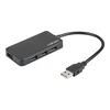 NATEC NHU-1342 Hub USB 3.0 Moth 4-jungtys Juodas