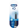 Oral-B | Clean Replaceable Dantų šepetėlis Heads | iO Refill Ultimate | Heads | Suaugusiems | Cordless | Šepetėlių skaičius galvutės įeina 4 | Juodas | Baltas