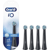 Oral-B | Clean Replaceable Dantų šepetėlis Heads | iO Refill Ultimate | Heads | Suaugusiems | Cordless | Šepetėlių skaičius galvutės įeina 4 | Juodas | Baltas