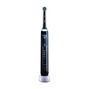 Oral-B | Elektrinis dantų šepetėlis | Genius X | Įkraunamas | Suaugusiems | Šepetėlių skaičius galvutės įeina 1 | Number of teeth brushing modes 6 | Midnight Juodas