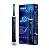 Oral-B | Elektrinis dantų šepetėlis | Genius X | Įkraunamas | Suaugusiems | Šepetėlių skaičius galvutės įeina 1 | Number of teeth brushing modes 6 | Midnight Juodas