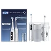 Braun Oral-B Elektrinis dantų šepetėlis | iO6 &amp; OxyJet | Įkraunamas | Suaugusiems | Šepetėlių skaičius galvutės įeina 2 | Number of teeth brushing modes 5 | Baltas
