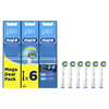 Oral-B | Precision Clean Replaceable Dantų šepetėlis Heads | Heads | Suaugusiems | Šepetėlių skaičius galvutės įeina 6 | Baltas