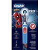 Oral-B Braun D103.413.2K Vitality PRO Kids Elektrinis Dantų Šepetėlis 3+ Spiderman