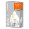 Ledvance SMART+ WiFi Klasikinė žvakė Pritemdoma Šilta Baltas 40 5W 2700K E14, 3vnt pakuotė | Ledvance | SMART+ WiFi Klasikinė žvakė Pritemdoma Šilta Baltas 40 5W 2700K E14, 3vnt pak. | E14 | 5 W | Šiltas Baltas 2700K | Bevielis internetas