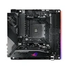 Pagrindinė plokštė Asus ROG STRIX X570-I GAMING | Processor family AMD | Processor socket AM4 | DDR4 | Supported hard disk drive interfaces SATA, M.2 | Number of SATA connectors 4