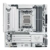 Pagrindinė plokštė Asus TUF GAMING B850M-PLUS WIFI7 W | Procesorių šeima AMD | Procesoriaus lizdas AM5 | DDR5 | Palaikomos standžiojo disko sąsajos SATA, M.2 | SATA jungčių skaičius 4