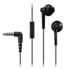 Į ausis įstatomos ausinės su mikrofonu Panasonic RP-TCM55E-W, Baltos