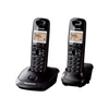Panasonic | Belaidis | KX-TG2512FXT | Integruotas ekranas | Skambintojo ID | Juodas | Konferencinis skambutis | Telefonų knygelės talpa 50 įrašų | Garsiakalbis | Belaidė jungtis
