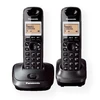 Panasonic | Belaidis | KX-TG2512FXT | Integruotas ekranas | Skambintojo ID | Juodas | Konferencinis skambutis | Telefonų knygelės talpa 50 įrašų | Garsiakalbis | Belaidė jungtis