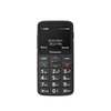 „Panasonic“ | KX-TU160 | Paprastas naudoti mobilusis telefonas | TFT-LCD | USB versija USB-C | Integruota kamera | Pagrindinės kameros raiška 0,3 MP | Juodas | 69,2 g