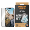 Panzer Glass PanzerGlass | Ekrano apsauga | Apple | iPhone 15 | Perdirbtas plastikas | Skaidrus | Itin platus pritaikymas; Lengvas montavimas; Atsparus pirštų atspaudams; Apsaugo nuo pageltimo; Lietimo jautrumas | MATRIX su D3O