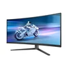 Monitorius Philips Evnia Curved Gaming Monitor, OLED 3440x1440, Juodas/Pilkas 34M2C6500/00