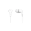 Į ausį įdedamos laidinės ausinės Philips TAE1105, Baltos
